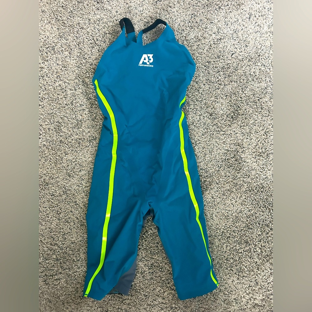 A3 Performance Vici Open Back Tech Suit Women Siz… - image 1